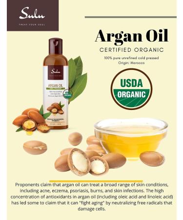 1 Gallon Pure Organic Cold Pressed Unrefined Moroccan Argan Oil - Extra Virgin Quality - Buy Online on GoSupps.com