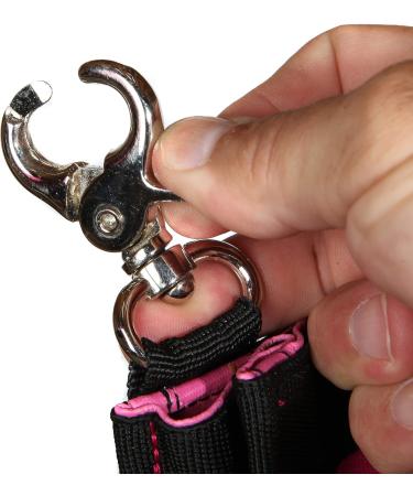 Majestic Ally Guinea Pig Hay Feeder Rabbit Hay Feeder Premium Quality Highly Durable Nylon Three Side Open Slow Feed Hay Bag for Small Animals 5 Lovely Colors (Pink) - Buy Online on GoSupps.com