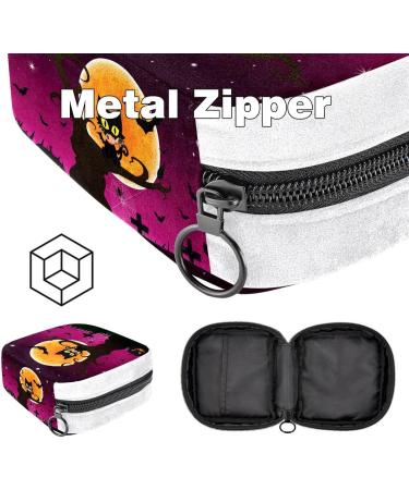 Cat Moon Sanitary Napkin Storage Bag - Period Tampon Makeup Pad Pouch Color4832 - Buy Online on GoSupps.com