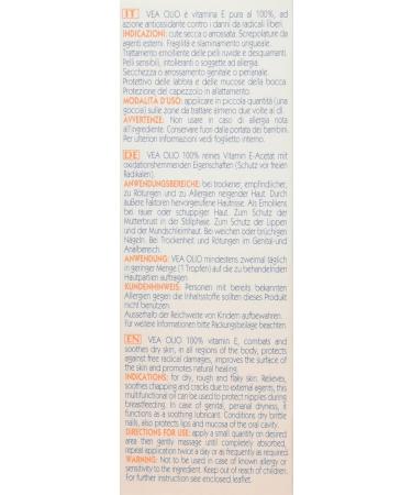 Vea Olio 20 ml - Premium Quality Natural Oil for Skin Care | International Shipping Available - Buy Online on GoSupps.com