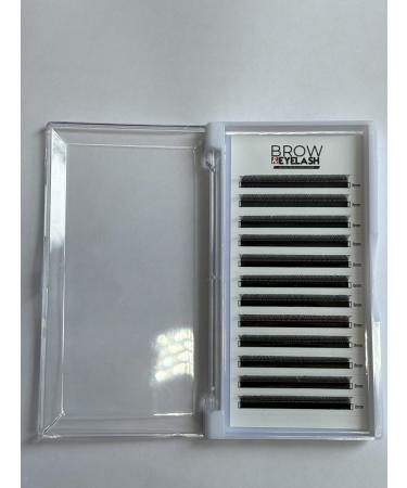 Extensiones de pesta as tipo YY 0.07 D-8mm extensiones de pesta as de volumen natural suaves pesta as negras Black