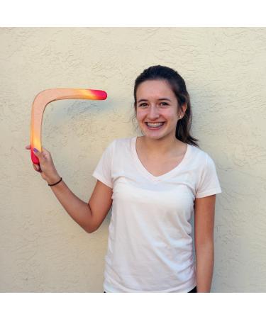 Glacier Wooden Boomerang - for Throwers 13-80! Great Returning Boomerangs - Buy Online on GoSupps.com