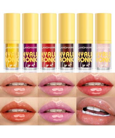 Moisturizing Lip Oil Nourishing And Hydrating Lip Care For Dry Lips Long Lasting Lip Balm For Women Party Makeup Lip Gloss Grape - Buy Online on GoSupps.com