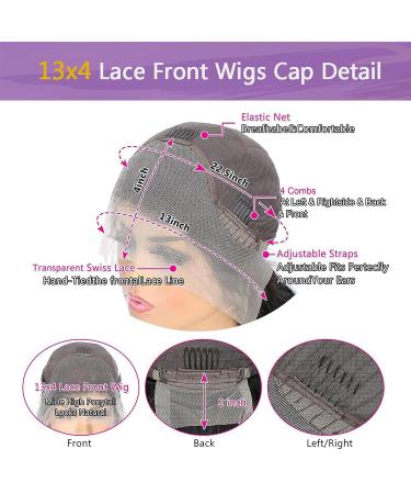 Ombre Brown Curly Lace Front Human Hair Wig 20 Wet and Wavy - 150% Density - Buy Online on GoSupps.com