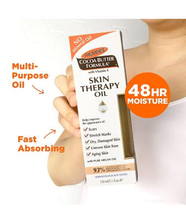 Palmer's Cocoa Butter Formula Skin Therapy Oil 5.1 fl oz - Moisturizing & Nourishing - Buy Online on GoSupps.com