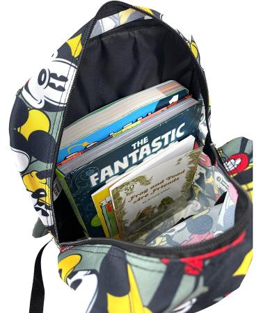 Disney Mickey Mouse Backpack - 16 inch for Kids & Adults | Official Licensed Product - Buy Online on GoSupps.com