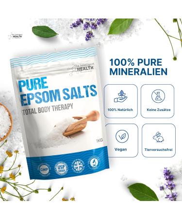 Pure Epsom Salts 450g Pack - Magnesium Sulphate Bath Salt for Relaxation | 1 Pack - Buy Online on GoSupps.com