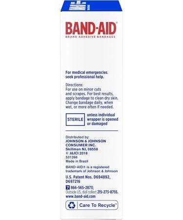 Band-Aid Flexible Fabric Adhesive Bandages with Quilt-Aid Technology - Pack of 3 - Buy Online on GoSupps.com
