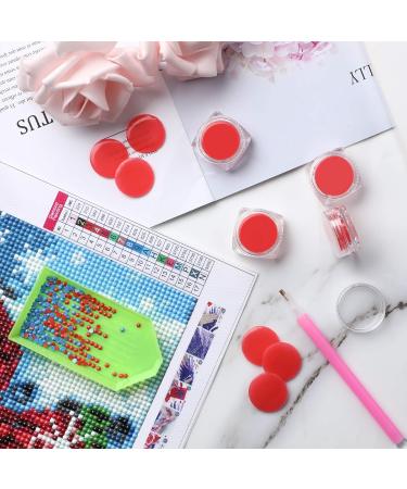 15 Pack Diamond Painting Wax Red Glue Clay Storage Box Set | Embroidery Accessories - Buy Online on GoSupps.com