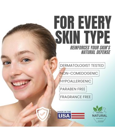 Alozera Vitamin C Body Lotion (2-Pack) and AHA Serum with Glycolic and Lactic Acid Hydrating and Renewing Skincare Duo for Smoother, Healthier-Looking Skin, Lightweight, Fragrance-Free, Made in USA - Buy Online on GoSupps.com