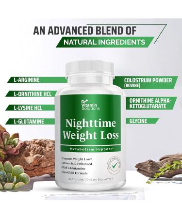 DR VITAMIN SOLUTIONS Thermogenic Fat Burner & Nighttime Weight Loss Pills for Women Waist Trimmer & Supplements for Bloating for Women & Men 90 Capsules - Buy Online on GoSupps.com