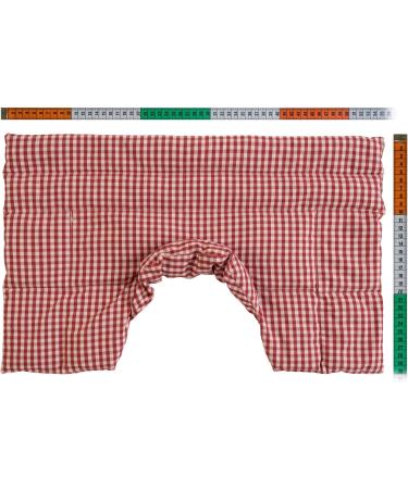 Buy Linseed Pillows for Neck & Shoulder Pain Relief - Bio-Fabric Red-White Collar Comfort - Buy Online on GoSupps.com