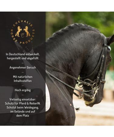 Chevalis Insect Protection for Horses - 10L Canister | Effective Defense Against Flies Mosquitoes and Ticks with Essential Oils - Buy Online on GoSupps.com