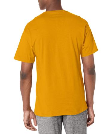 Champion Men's Unisex Classic Cotton Tee - Large Team Gold C Logo - Buy Online on GoSupps.com