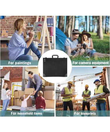EUYZOU Art Portfolio Case 20 x 26 - Large Storage Folder with Handle for Poster Board - Art Carrying Tote Bag - Buy Online on GoSupps.com