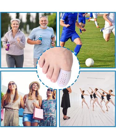 Bonuci 40-Piece Silicone Toe Protectors - Pain Relief for Ingrown Toenail & Corns - Breathable Toe Caps for Men & Women - 3 Sizes Available - Buy Online on GoSupps.com