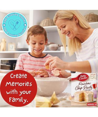 Rainbow Chip Party Betty Crocker Cake Mix 425g x2 - Buy Online on GoSupps.com