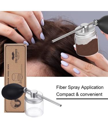 CCBeauty Hair Powder Spray Bottles - Fine Mist Sprayer for Hair Building Fibers - Reusable Hair Atomizer Pump for Hair Loss Concealer - Bald and Thinning Hair Applicator - Buy Online on GoSupps.com