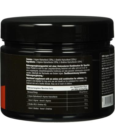 MySupps L-Arginine & L-Ornithine Complex - High-Dose Amino Acids (3400mg L-Arginine & 1400mg L-Ornithine) - Pre-Workout Boost for Athletes - 250g Powder Made in Germany - Buy Online on GoSupps.com