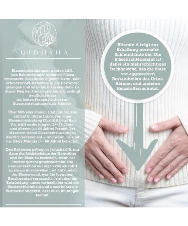 Qidosha D-Flame Bladder Complex | D-Mannose Cranberry & Natural Ingredients for Urinary Health - Shop Internationally - Buy Online on GoSupps.com