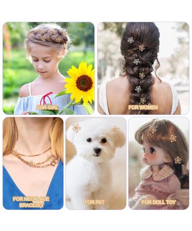 Ouligay 16-Piece Mini Flower Hair Clips - Perfect Hair Accessories for Women & Girls | Ideal for Weddings Birthdays & Parties - Buy Online on GoSupps.com