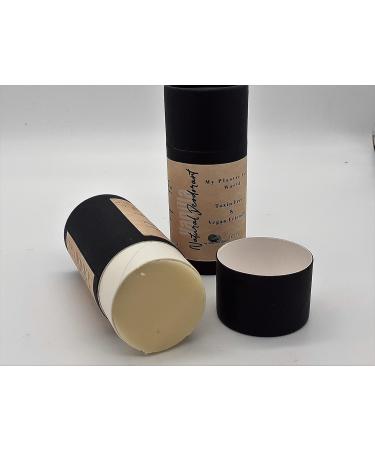 Lavender & Bergamot Natural Deodorant Stick For Men & Women Plastic Free Eco Friendly Vegan Toxin & Aluminium Free Handmade In The UK 75g - Buy Online on GoSupps.com