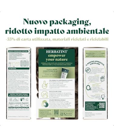  Herbatint Herbatint Permanent Hair Colour Gel 5N Light Brown - 170ml | Ammonia-Free 100% White Hair Coverage | for Sensitive Skin with 8 Organic Natural Extracts - Buy Online on GoSupps.com