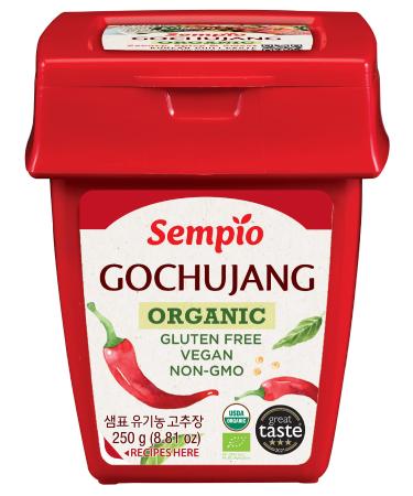 Sempio Organic Gochujang, Korean Chili Paste, All purpose sauce (250g, 8.81oz) Sweet 8.81 Ounce (Pack of 1)
