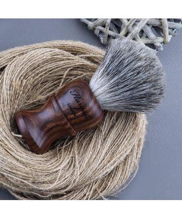 Haryali London 3-Part Razor Set | Sustainable Wooden Double Edge Safety Razor Gift Set with Super Roof Hair Brush & Rack - Buy Online on GoSupps.com