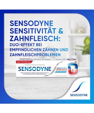 Sensodyne Sensitive Teeth & Gums Toothpaste 75ml - Enhance Gum Health & Reduce Pain Sensitivity - Buy Online on GoSupps.com