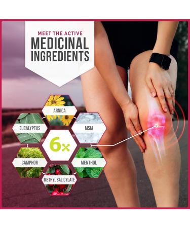 Kalaya 6X Pain Relief Arnica Cream with Massager and 6X Extra Strength Pain Relief Cream - Buy Online on GoSupps.com