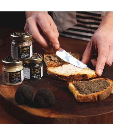 Lord Truffle | 3 Royale Truffle Sauces 80g Gourmet Truffle Sauces with Cream Cheese Precious White Truffle and Bianchetto T - Buy Online on GoSupps.com