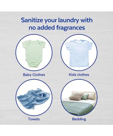 Lysol Laundry Sanitizer Additive Free & Clear 90 Fl Oz - Fragrance-Free, Dye-Free, Bleach-Free - Buy Online on GoSupps.com