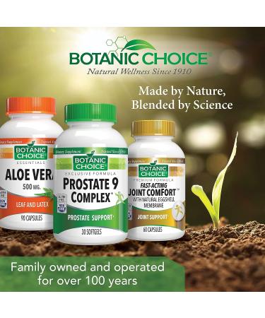 Botanic Choice Prostate 9 Complex - Advanced Prostate Health Supplement for Men - 30 Softgels - Buy Online on GoSupps.com