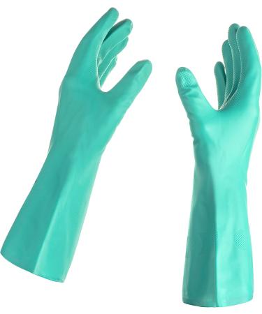 Tusko Nitrile Rubber Cleaning Gloves XL - Latex & Vinyl Free, Reusable, 1 Pair - Buy Online on GoSupps.com