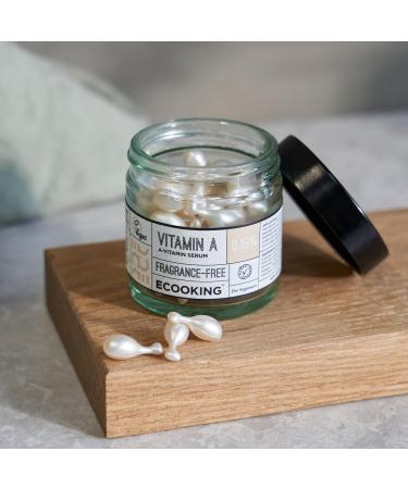 Ecooking Vitamin A Serum 0.15% with Retinol - Boosts Collagen Evens Skin Tone Reduces Hyperpigmentation Fights Blemishes Smooths & Minimizes Fine Lines Pores 0 15% - Buy Online on GoSupps.com