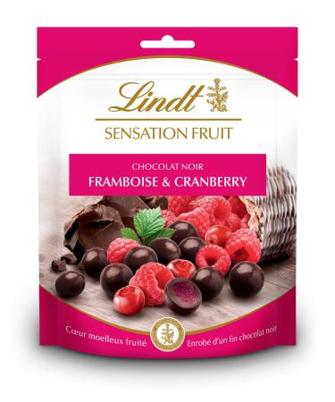 Lindt Sensation Fruit Raspberry/Cranberry 150g