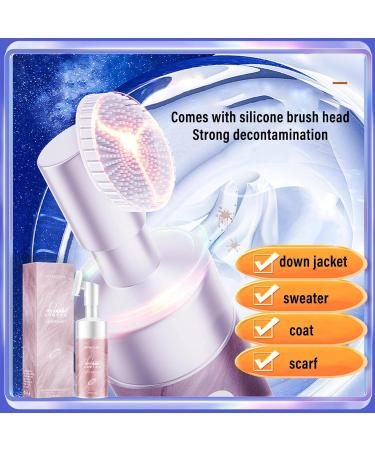 Down Wash Detergent - 100ml Downwear Detergent Agent with Brush Head Wash Downwear Detergent Stubborn Stain Cleaner Quick Cleaning Stain Rescue Stain Remover for Down Jacket Thaely - Buy Online on GoSupps.com