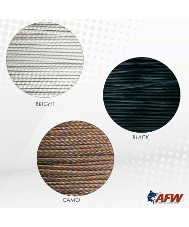 Buy American Fishing Wire Surflon Micro Supreme 7x7 Stainless Steel Leader Wire - Camo 5m 26lb Test | International Shipping Available - Buy Online on GoSupps.com
