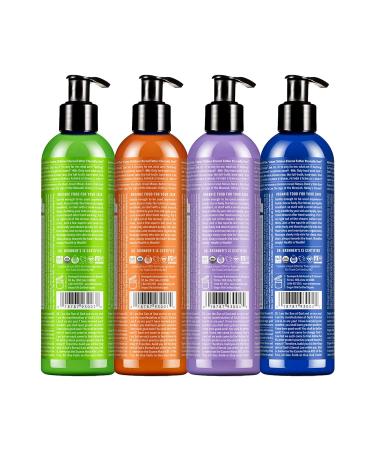 Dr. Bronner's Organic Lotion Variety Pack (8 oz) - Peppermint, Lavender, Coconut, Orange, Patchouli Lime - Certified Organic Moisturizer for Hands, Face & Body - Buy Online on GoSupps.com