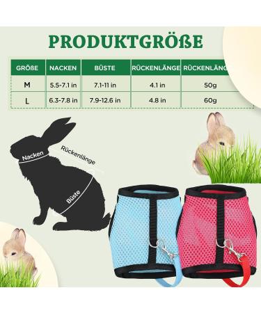 Adjustable Soft Rabbit Dishes | 2 Pack with Elastic Drag Line for Cats & Small Pets | Ideal for Walking & Jogging - Buy Online on GoSupps.com