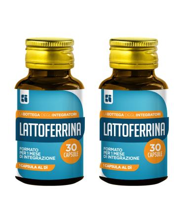 LABOTTEGADEGLIINTEGRATORI Lactoferrin 200 mg 60 capsules | 1 capsule per day LABOTTEGADEGLIINTEGRATORS