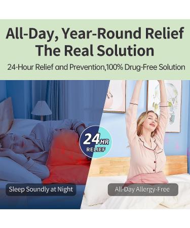 SandoKare Natural Allergy & Sinus Relief Blanket | For Nasal Congestion, Sneezing & Sinus Pressure | Drug-Free | Safe for Kids & Adults - Buy Online on GoSupps.com