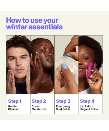 Curology Dry Skin Saver Set - Hydrating Skincare Essentials & Emergency Spot Pimple Patches for All Skin Types | 60 Day Regimen - Buy Online on GoSupps.com