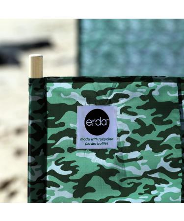 erda Forest Camo Elite Beach Recycled Polyester Rip-Stop Extra Tall 42" Lightweight Windscreen  Privacy Screen  Wind Blocker  Free Matching Shoulder Bag (New Mahogany Wood Poles) - Buy Online on GoSupps.com