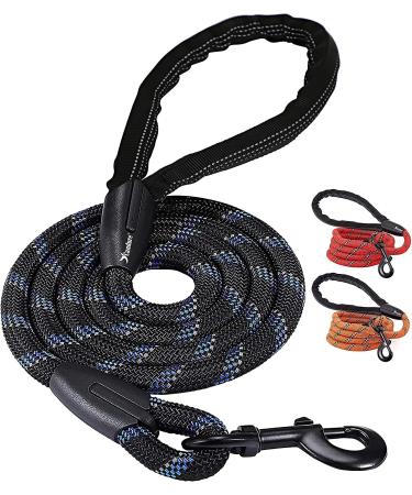 Candure 5 FT Reflective Dog Lead with Soft Padded Handle - Strong Leash for Medium & Large Dogs - Buy Online on GoSupps.com