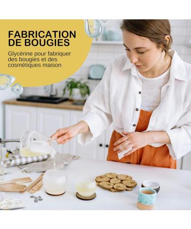 Pure and Organic Vegetable Liquid Glycerine - Vegetable Glycerine for Soap Moisturizing Face and Body 100% Natural Homemade Cosmetic Base - 2000 g 2 kg - Buy Online on GoSupps.com