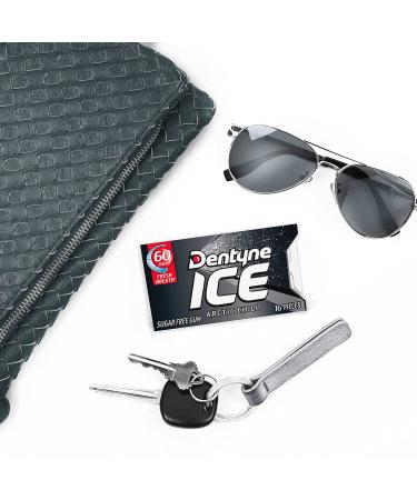 Dentyne Ice Arctic Chill Sugar Free Gum - 144 Total Pieces (16 Count, Pack of 9) - Buy Online on GoSupps.com