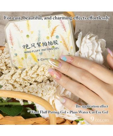 Geldient Painting Gel - 3D Gels 9 Colours Design Palette | Durable Manicure Kit Rainbow Solid Color Gell Creative AART Accessories for Fill Manicure - Buy Online on GoSupps.com