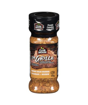 Club House La Grille Grilling Made Easy Brown Sugar Bourbon Seasoning 178g
